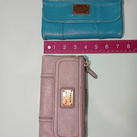 Fossil Leather Wallet - Bundle of 2 - Picture 15 of 15